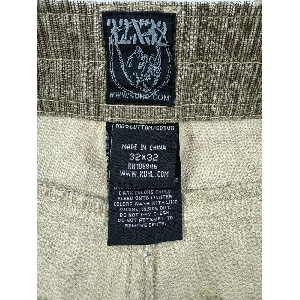 Kuhl Mens Exile Kord Pants Mens Hiking Workwear Gorpcore Heavyweight Size 32x32 - Picture 3 of 13